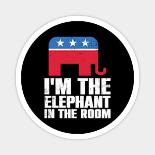 I'm The Elephant In The Room Magnet